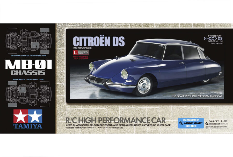 1:10 Scale Tamiya Citroen DS (MB-01) Radio Control Kit