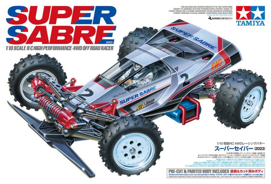 1:10 Scale Tamiya Super Sabre 2023 Radio Control Kit