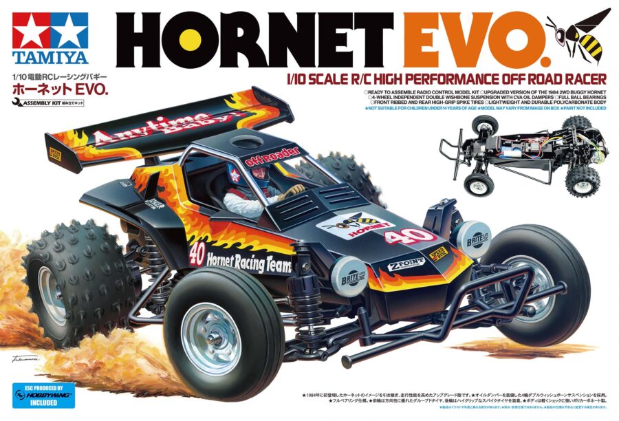 1:10 Scale Tamiya The Hornet Evo Radio Control Kit