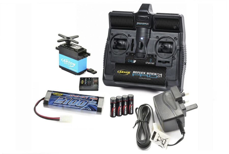 Carson / Tamiya R/C Starter Set w/ Radio Battery Charger