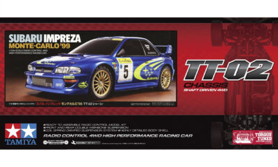 1:10 Scale Tamiya Subaru Impreza Monte-Carlo '99 (TT-02) Radio Control Kit