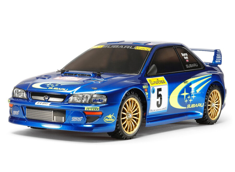 1:10 Scale Tamiya Subaru Impreza Monte-Carlo '99 (TT-02) Radio Control Kit - Image 2