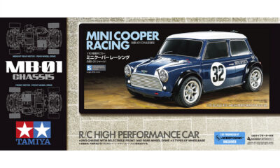 1:10 Scale Tamiya Mini Cooper Racing (MB-01) Radio Control Kit
