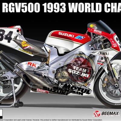 1:12 Scale Beemax Suzuki RGV500 1993 World Champion Moto 500 Model Kit