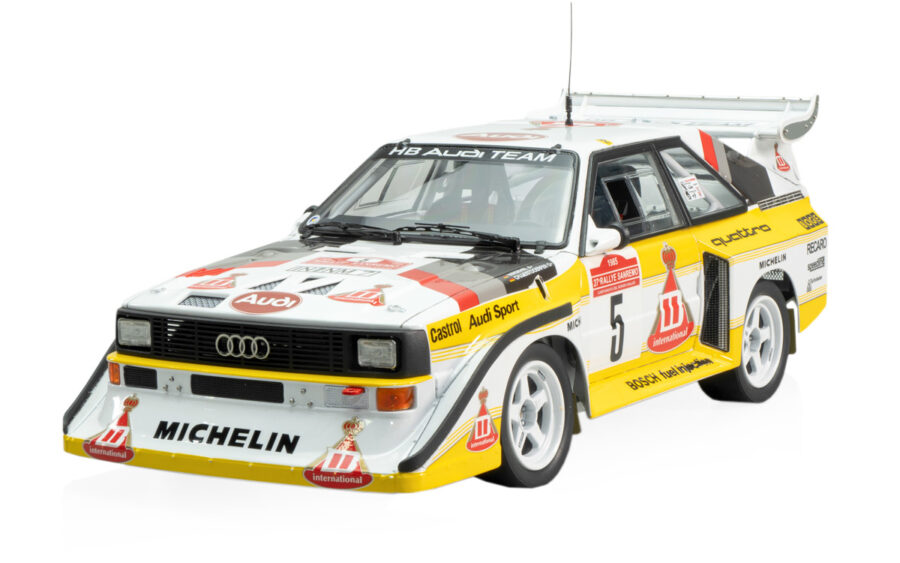1:24 Scale Beemax Audi Quattro S1 E2 Monte-Carlo Rally '86 Model Kit - Image 2