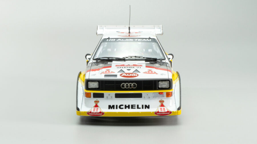 1:24 Scale Beemax Audi Quattro S1 E2 Monte-Carlo Rally '86 Model Kit - Image 5