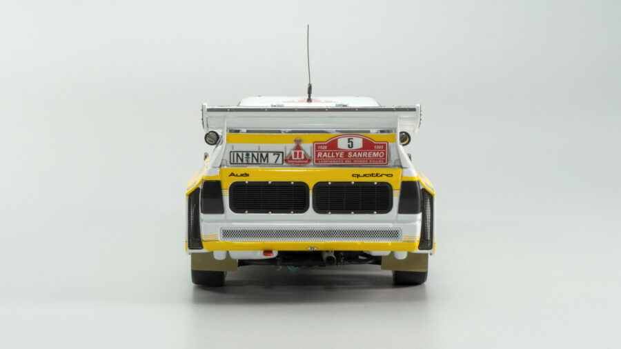 1:24 Scale Beemax Audi Quattro S1 E2 Monte-Carlo Rally '86 Model Kit - Image 6