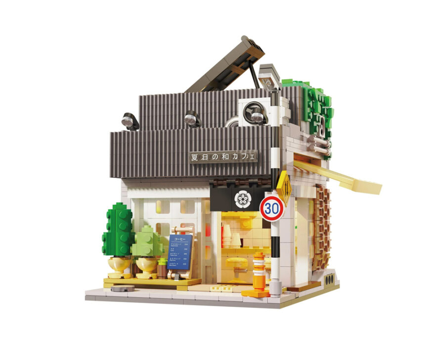 CaDa Japanese Summer Coffee House - 1116 pcs Brick Kit - Image 4