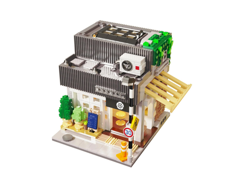 CaDa Japanese Summer Coffee House - 1116 pcs Brick Kit - Image 5