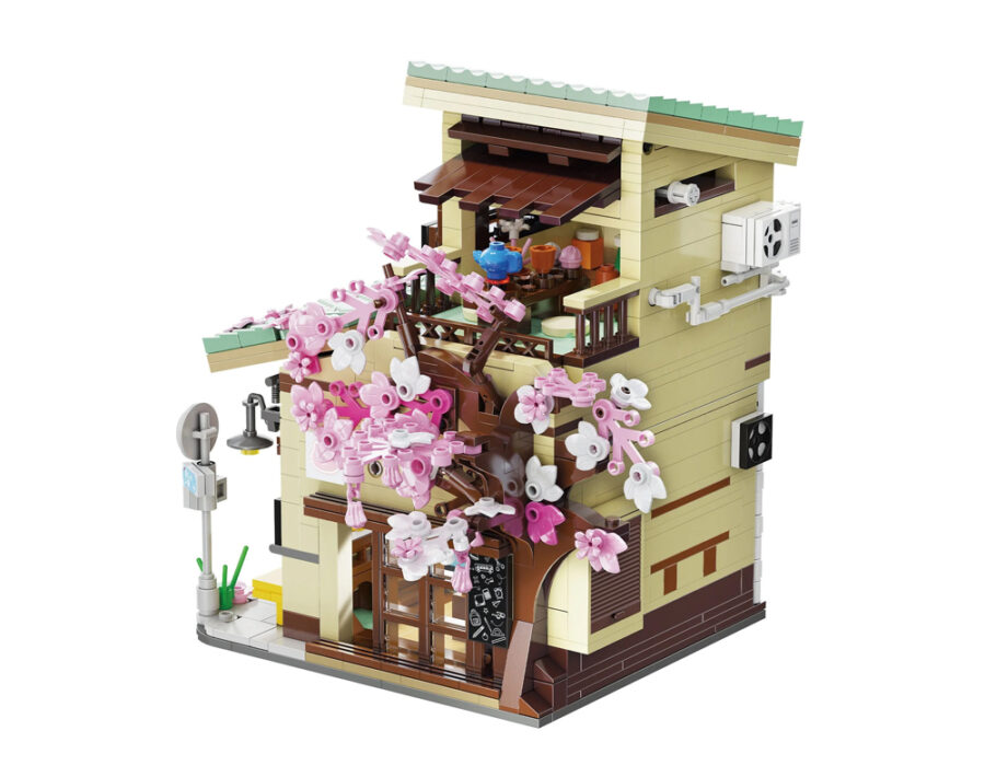 CaDa Kitty's Japanese Grocery Store - 921 pcs Brick Kit - Image 4