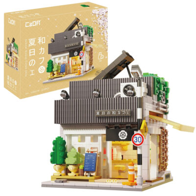 CaDA Japanese Summer Coffee House - 1116 pcs Brick Kit