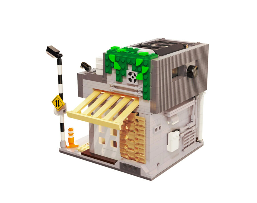 CaDa Japanese Summer Coffee House - 1116 pcs Brick Kit - Image 6