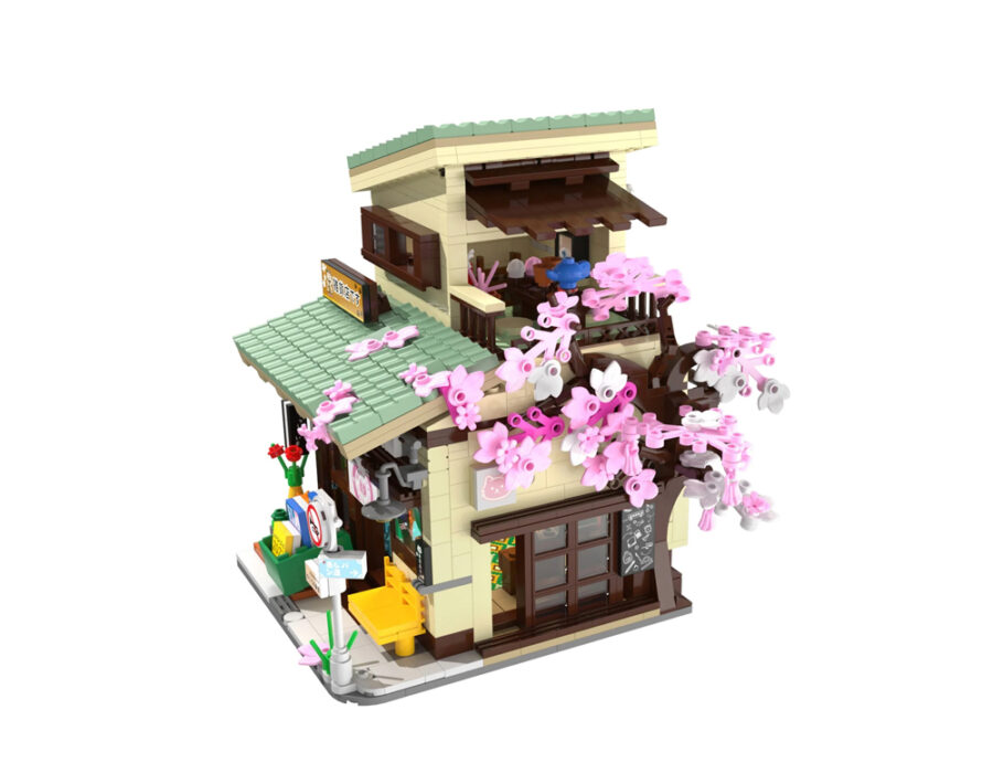 CaDa Kitty's Japanese Grocery Store - 921 pcs Brick Kit - Image 5