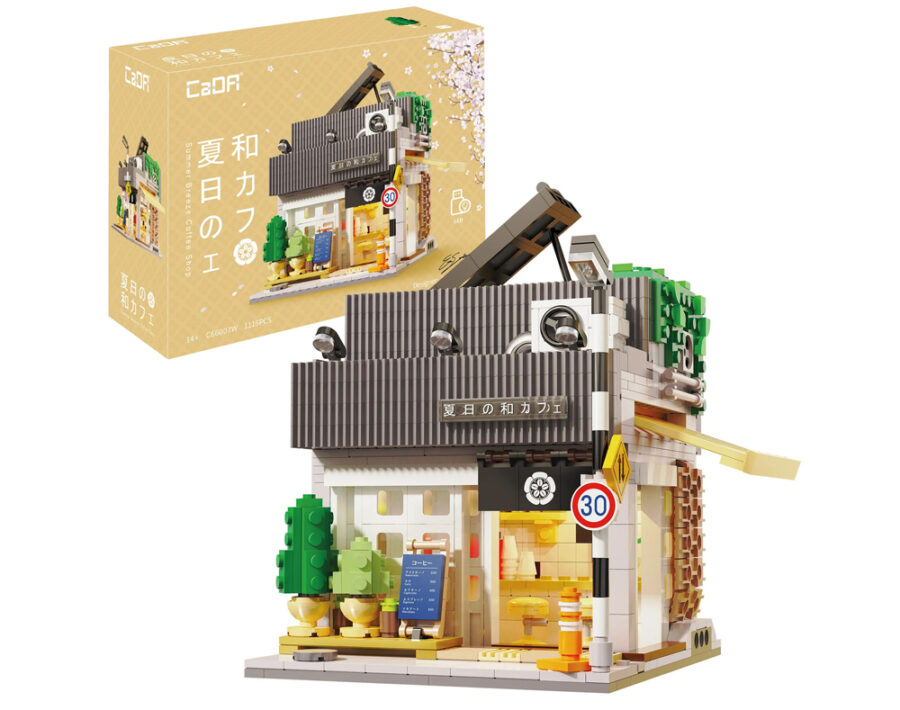 CaDa Japanese Summer Coffee House - 1116 pcs Brick Kit