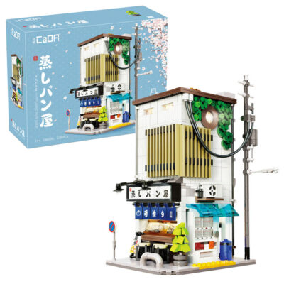 CaDA Japanese Steamed Bun Shop - 1108 pcs Brick Kit