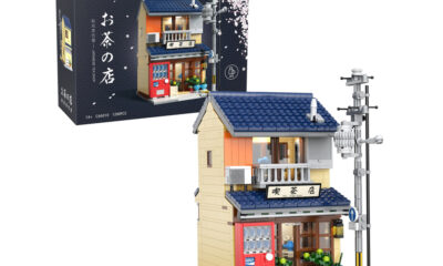 CaDa Japanese Kissaten Tea Shop - 1200 pcs Brick Kit