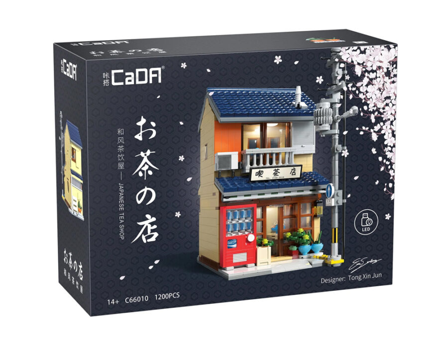 CaDa Japanese Kissaten Tea Shop - 1200 pcs Brick Kit - Image 7