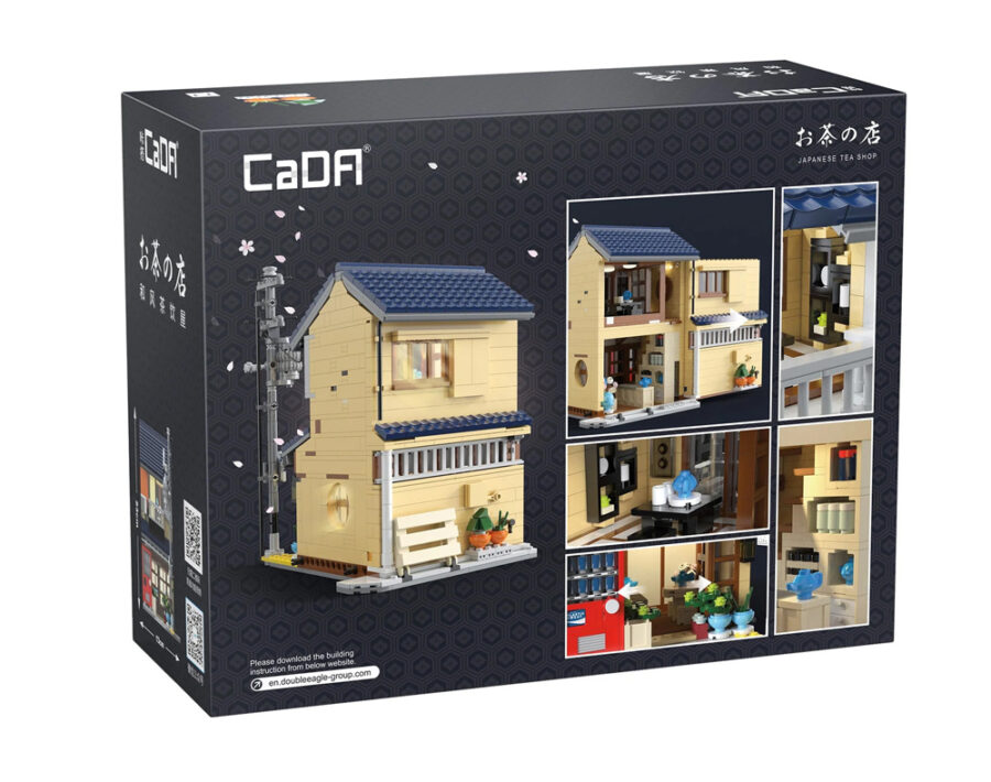CaDa Japanese Kissaten Tea Shop - 1200 pcs Brick Kit - Image 8