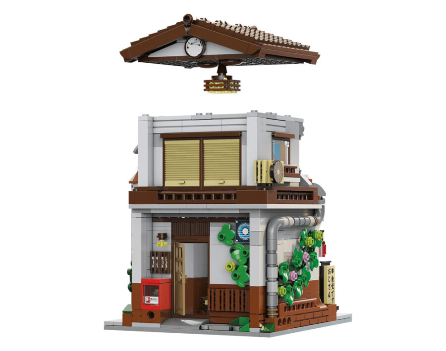 CaDa Japanese Style Canteen - 861 pcs Brick Kit - Image 6