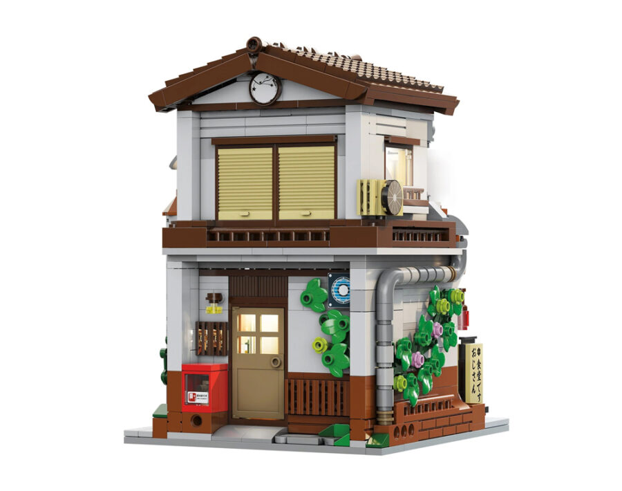 CaDa Japanese Style Canteen - 861 pcs Brick Kit - Image 4