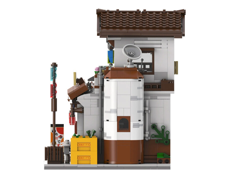 CaDa Japanese Style Canteen - 861 pcs Brick Kit - Image 3