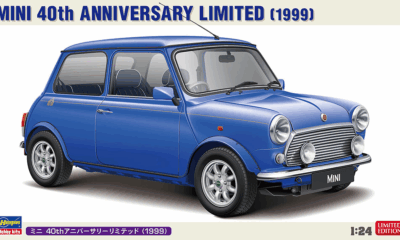 1:24 Scale Hasegawa Mini Cooper 40th Anniversary Limited Edition '99 Model Kit