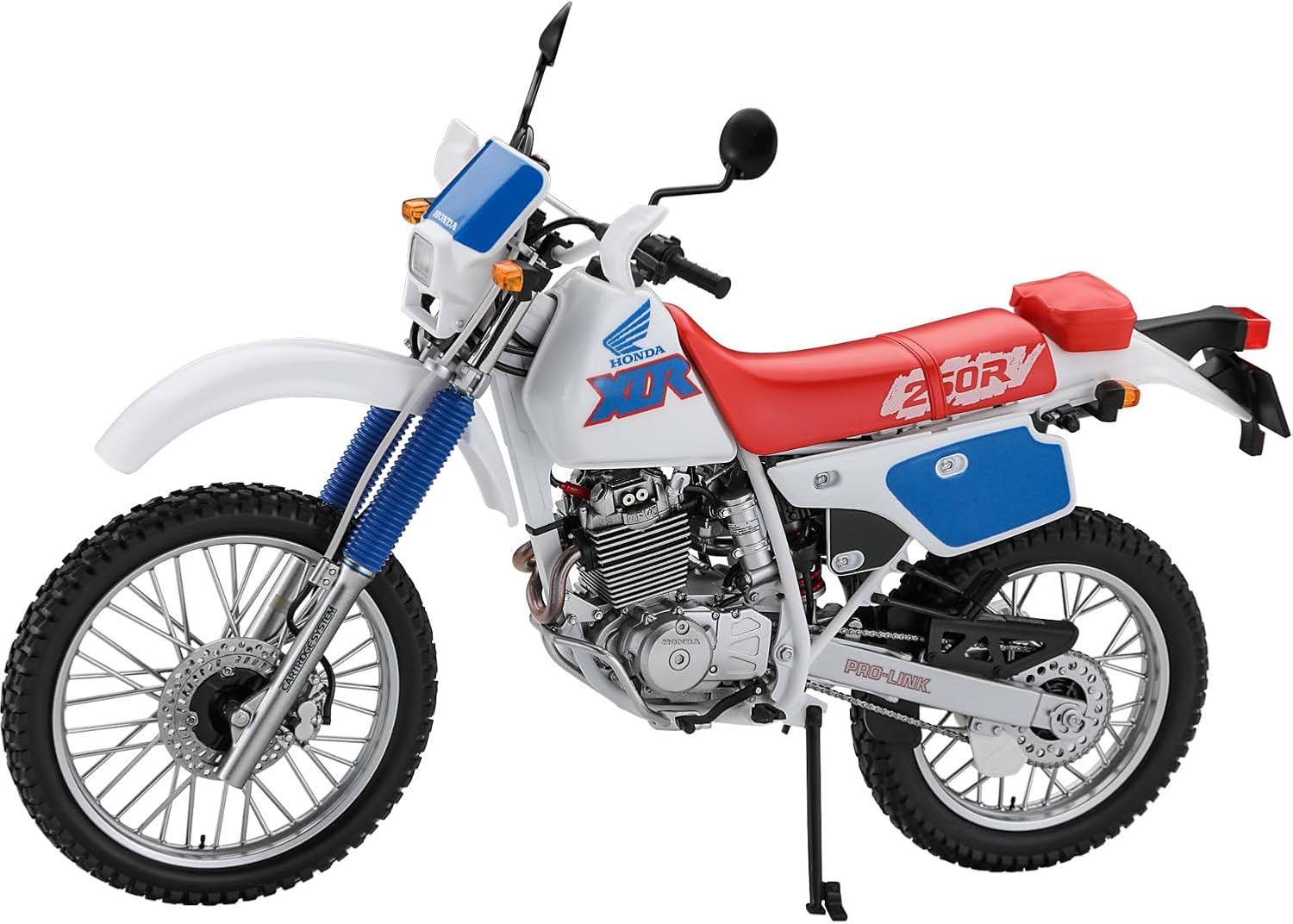 1:12 Scale Hasegawa Honda XLR250R (MD22) 1991 Model Kit - Image 3