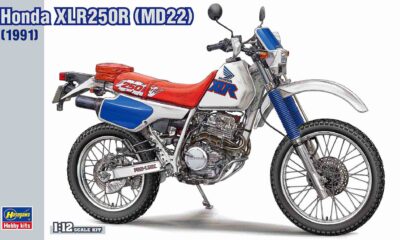 1:12 Scale Hasegawa Honda XLR250R (MD22) 1991 Model Kit