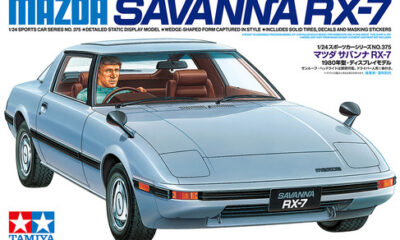 1:24 Scale Tamiya Mazda Savanna RX7 Model Kit