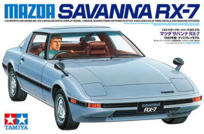 1:24 Scale Tamiya Mazda Savanna RX7 Model Kit