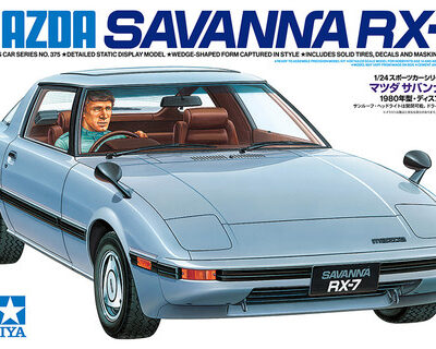 1:24 Scale Tamiya Mazda Savanna RX7 Model Kit