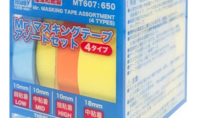 Mr.Hobby Mr.Masking Tape Assortment (4 Types )