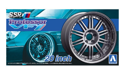 1:24 Scale Aoshima SSR Professor VF1 20 inch Wheels and Tyre Set