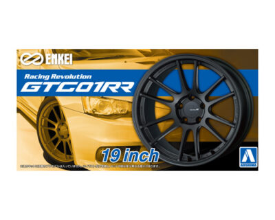 1:24 Scale Aoshima Enkei GTC 01RR 19inch Wheels & Tyre Set