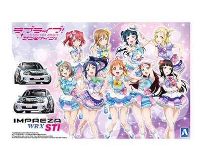 1:24 Scale Aoshima Love Live! Sunshine!! GRB Impreza Model Kit