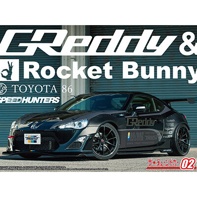 1:24 Scale Aoshima Toyota GR86 Greddy & Rocket Bunny Volk Racing Speedhunters Ver. Car Model Kit