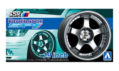 1:24 Scale Aoshima SSR Professor SP1 19 inch Wheels and Tyre Set