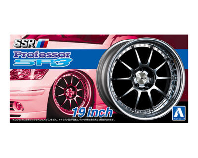 1:24 Scale Aoshima SSR Professor SP3 19 inch Wheels and Tyre Set
