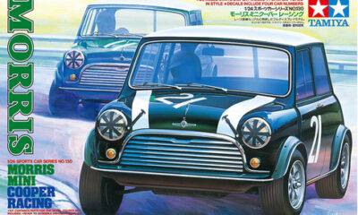 1:24 Scale Tamiya Morris Mini Cooper Racing Model Kit