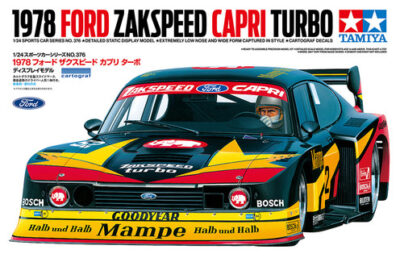 1:24 Scale Tamiya Ford Zakspeed Capri Turbo Model Kit