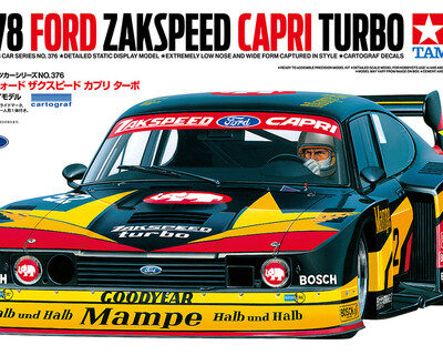 1:24 Scale Tamiya Ford Zakspeed Capri Turbo Model Kit