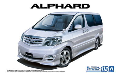 1:24 Scale Aoshima Toyota NH10W Alphard  Car Model Kit