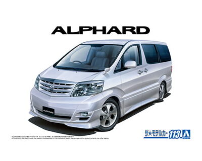 1:24 Scale Aoshima Toyota NH10W Alphard  Car Model Kit
