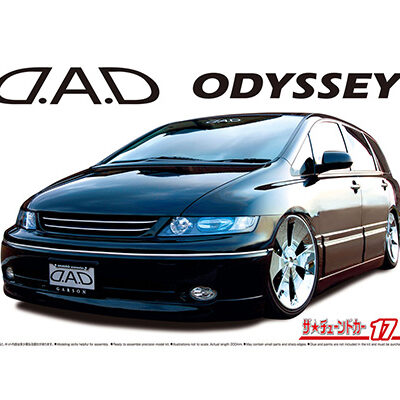 1:24 Scale Aoshima Honda D.A.D Odyssey '03 Car Model Kit