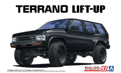1:24 Scale Aoshima Nissan Terrano Lift-Up WD21 Truck Custom Model Kit