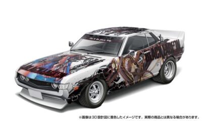 1:24 Scale Aoshima Black Lagoon Manga Toyota Celica TA22 1600 Model Kit