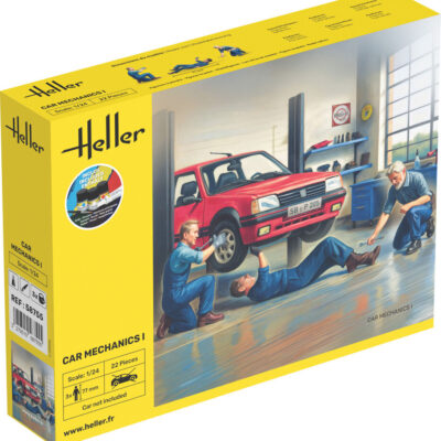 1:24 Scale Heller Car Mechanics Figures I Model kit