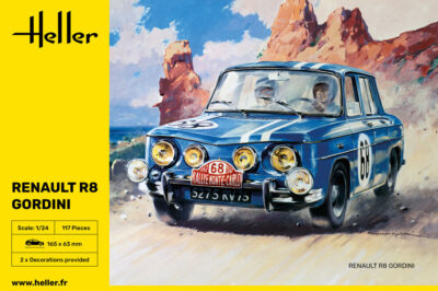1:24 Scale Heller Renault R8 Gordini Model Kit