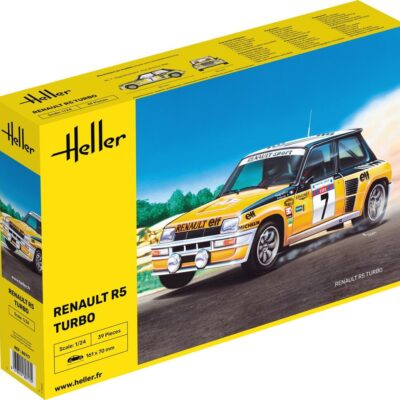 1:24 Scale Heller Renault R5 Turbo Model Kit