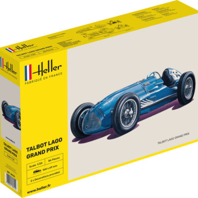1:24 Scale Heller Talbot Lago Grand Prix Model Kit
